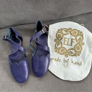 Balieff Mangrove Leather Flats Size 7